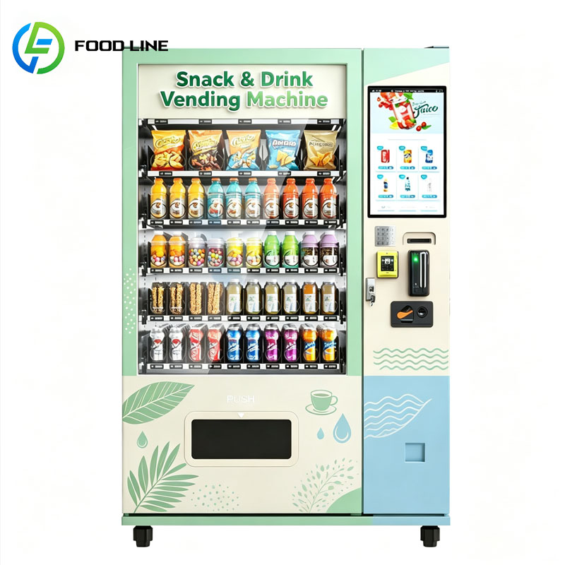 Food Snacks Drinks - Atıştırmalık Otomatı Akıllı Otomatik Şekerleme Yiyecek