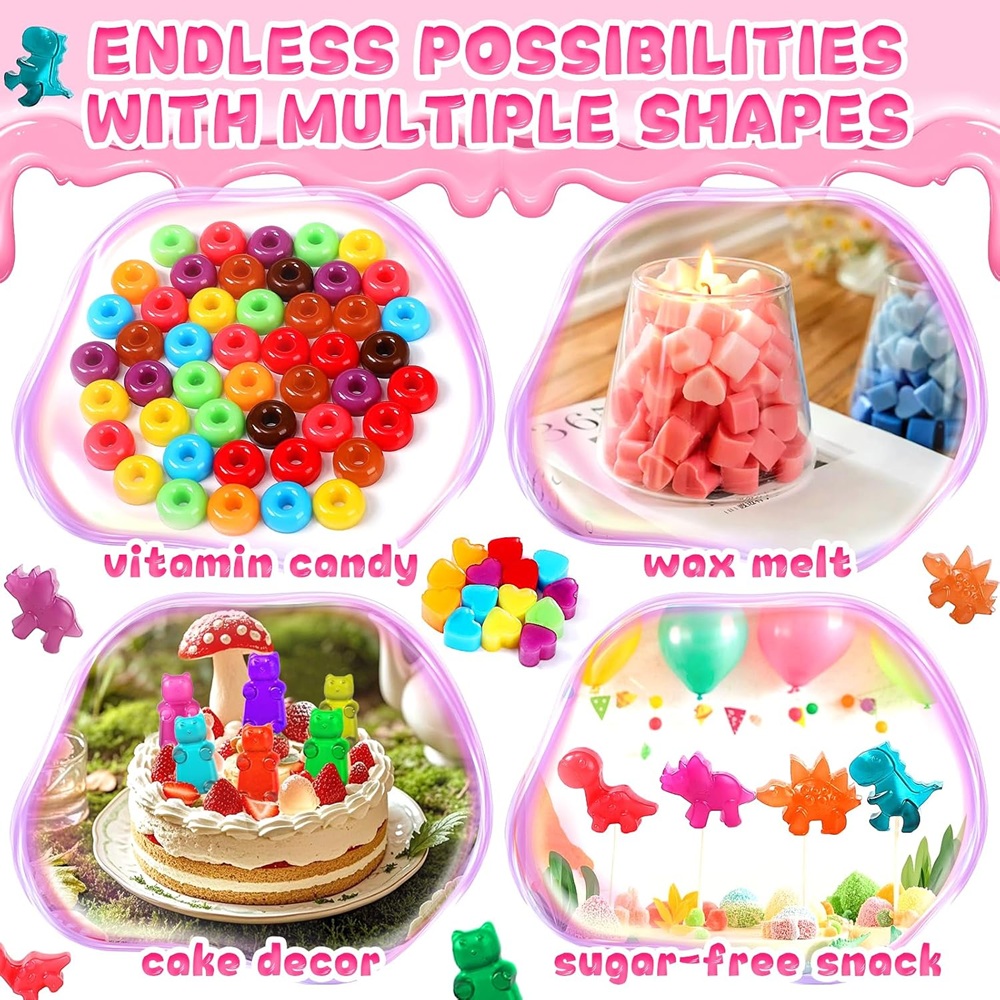 Gummy Candy - Aşk Kalpli Sakızlı Çikolata Şekeri Kalıbı,