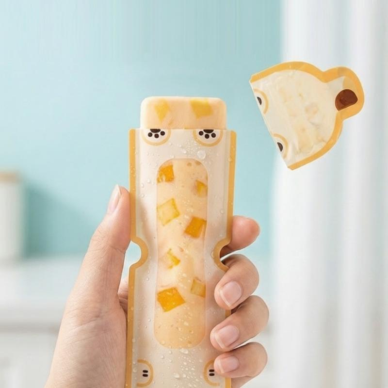 Healthy Snacks Food - 20 adet sevimli karikatür DIY buzlu
