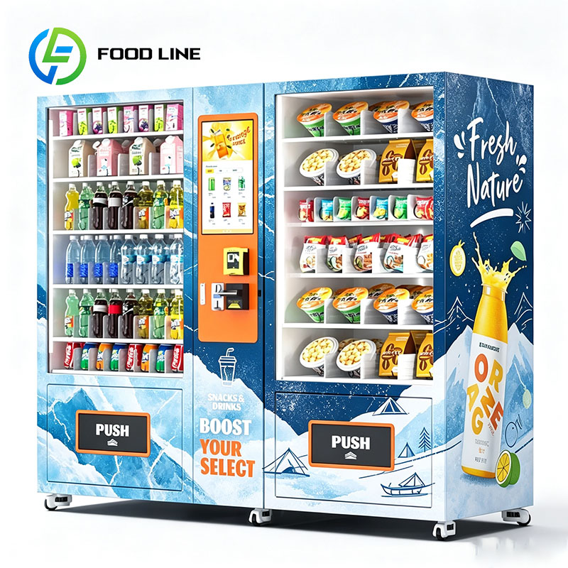 Food Snacks Drinks - Yiyecek Otomatı, Atıştırmalık Otomatı, Kombine Otomat,
