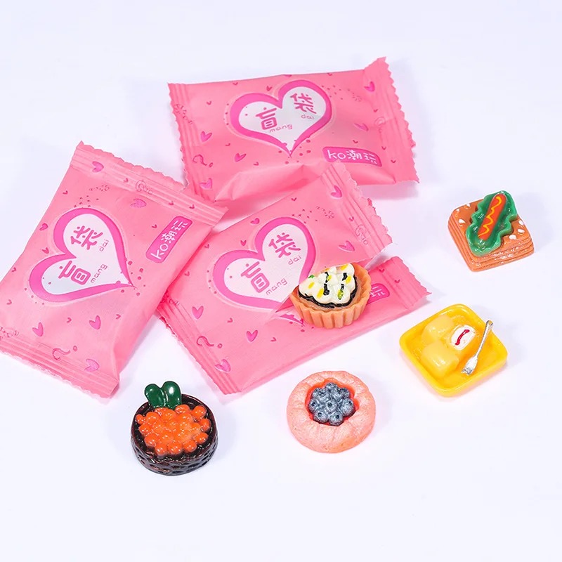 Food Snacks Drinks - Rastgele Stil Çanta Minyatür Gıda Oyuncak