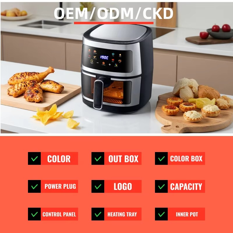 Toptan 10L Siyah Air Fryer Hız - Healthy Snacks Food incelemesi ve fiyatı