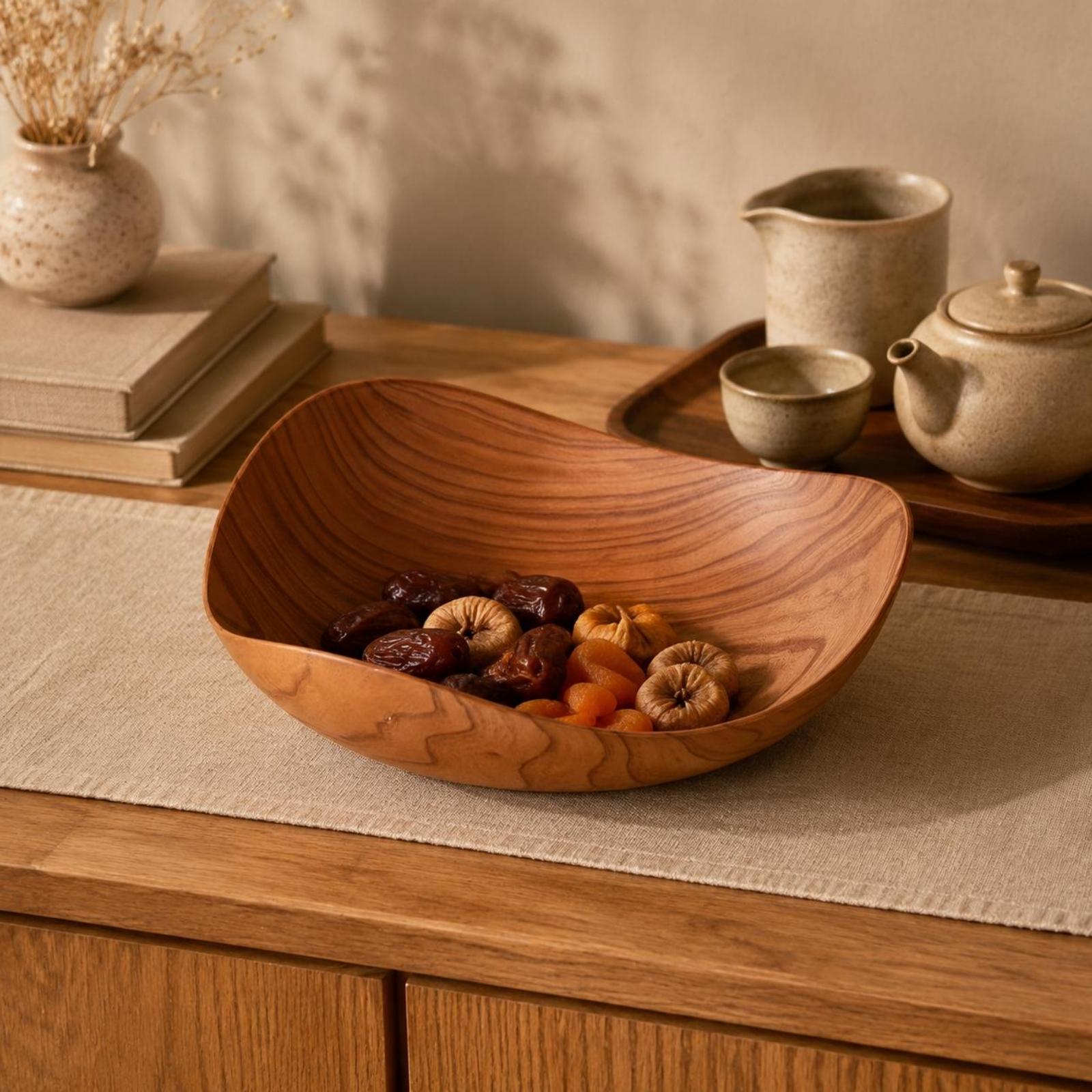 Ahşap Desenli Plastik Meyve Ta - Dried Fruit incelemesi ve fiyatı