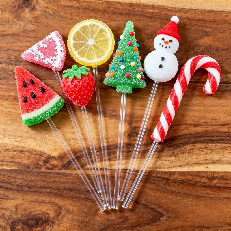 20/100 adet Akrilik Lolipop Çu - Chocolate Snack incelemesi ve fiyatı