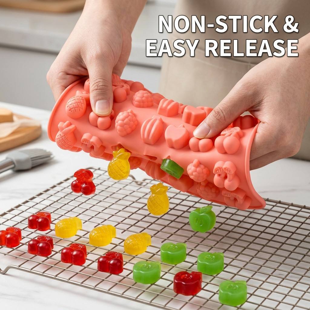 Jelibon Meyve Kalıpları, BPA İ - Gummy Candy incelemesi ve fiyatı