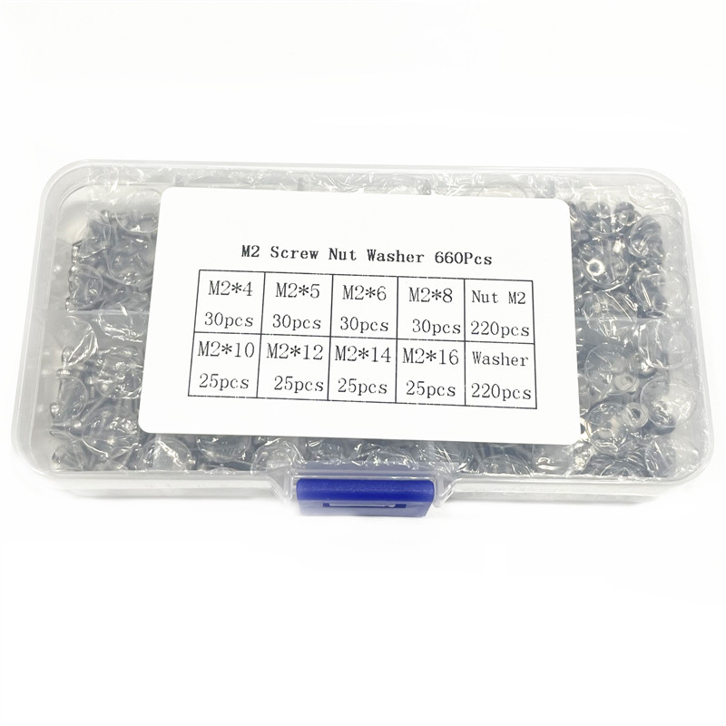1 Kutu/660 Adet M2*4 5 6 8 14  - Nuts Mix incelemesi ve fiyatı