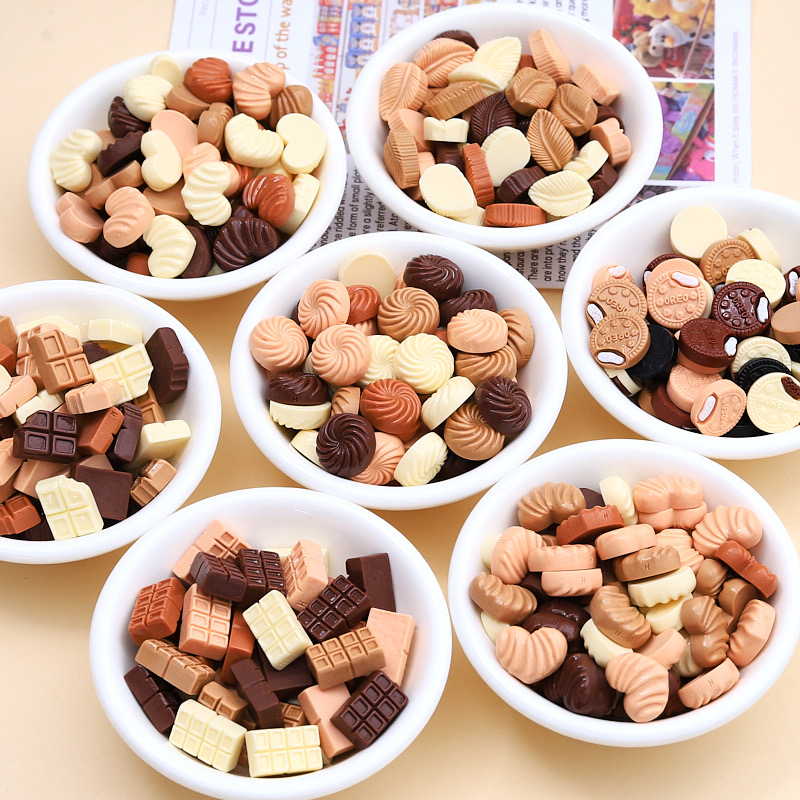 30 Adet Yeni Sevimli Reçine Ka - Chocolate Snack incelemesi ve fiyatı