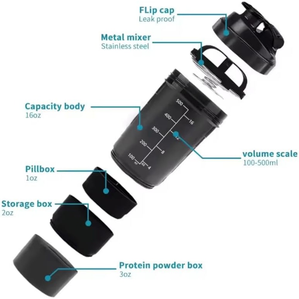 3 katmanlar Shaker Protein şiş - Protein Bar incelemesi ve fiyatı