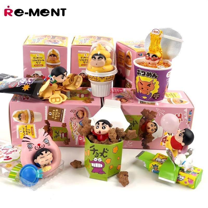 Stokta Re-ment Crayon Shin-cha - Chocolate Snack incelemesi ve fiyatı