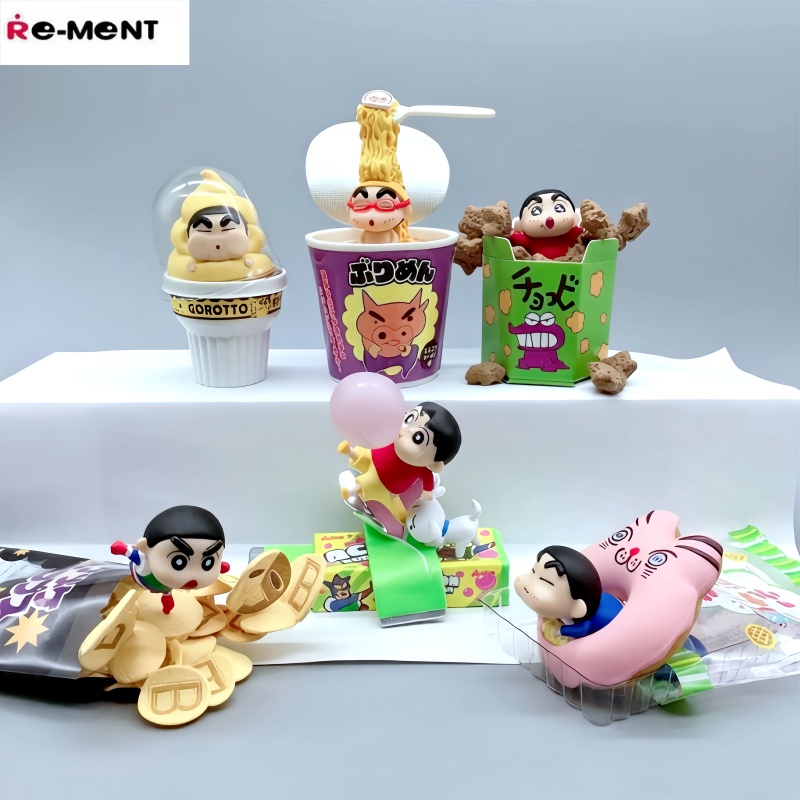 Stokta Re-ment Crayon Shin-cha - Chocolate Snack incelemesi ve fiyatı
