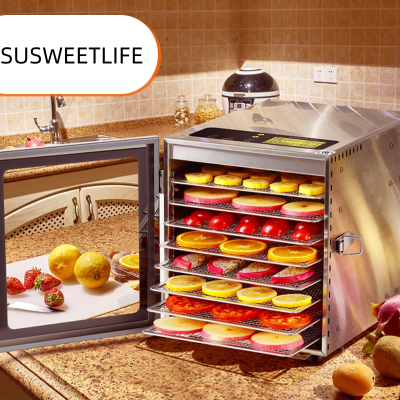 500W 8 Tepsili Büyük Kapasitel - Healthy Snacks Food incelemesi ve fiyatı