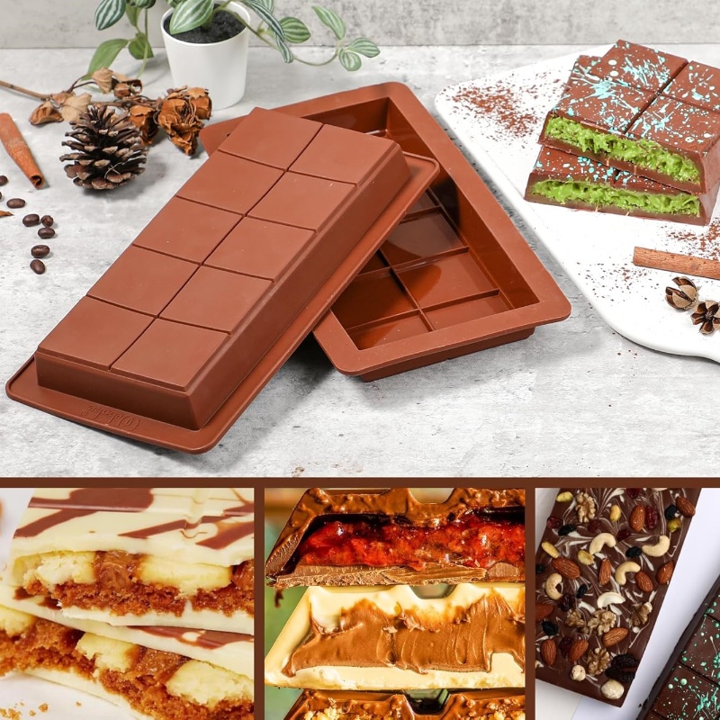 Çikolata Bar Kalıpları Silikon - Protein Bar incelemesi ve fiyatı