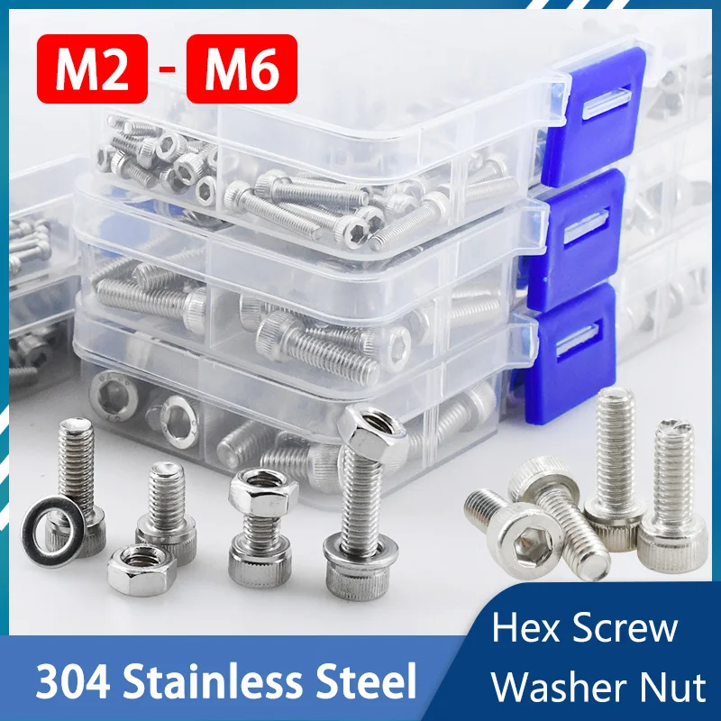 M2 M3 M4 M5 M6 304 Paslanmaz Ç - Nuts Mix incelemesi ve fiyatı