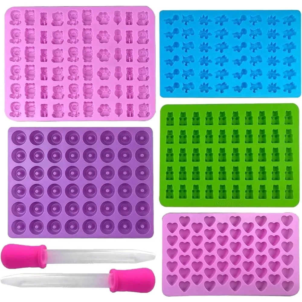 5 adet Şeker Silikon Kalıplar  - Gummy Candy incelemesi ve fiyatı