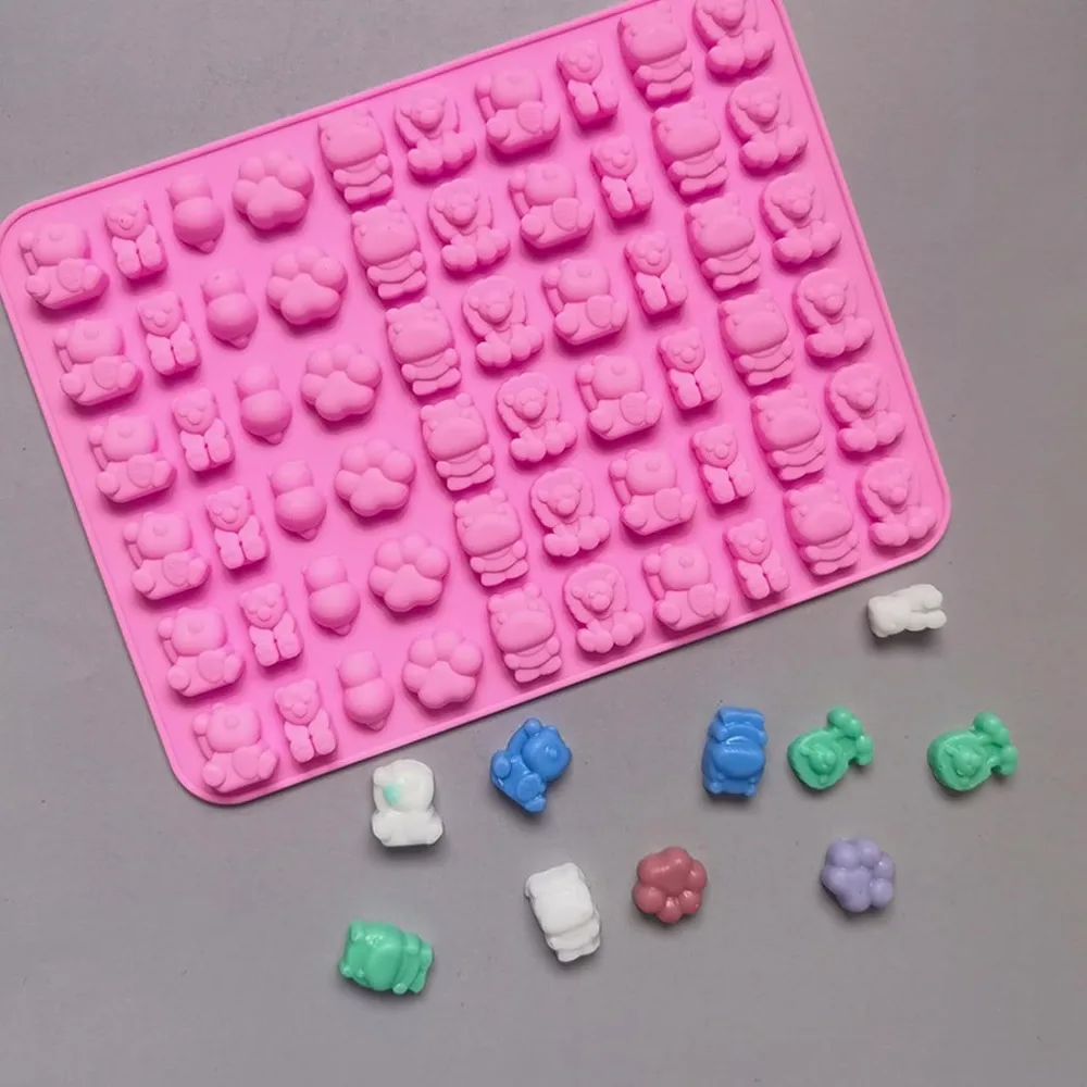 5 adet Şeker Silikon Kalıplar  - Gummy Candy incelemesi ve fiyatı